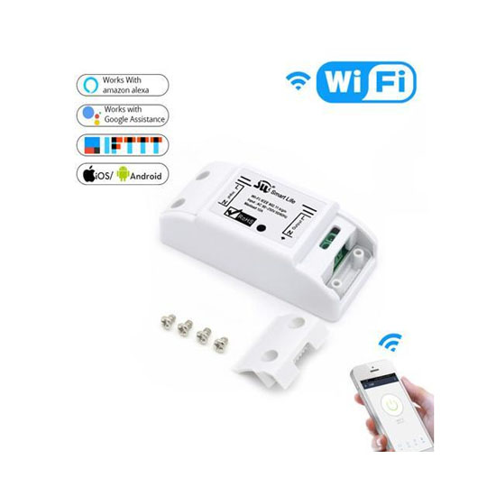SMILE BASIC WiFi реле с дистанционно управление 220v, Tuya, Smart life