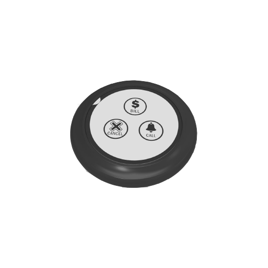 RGRS-C-T303 Wireless call button 3 functions, black