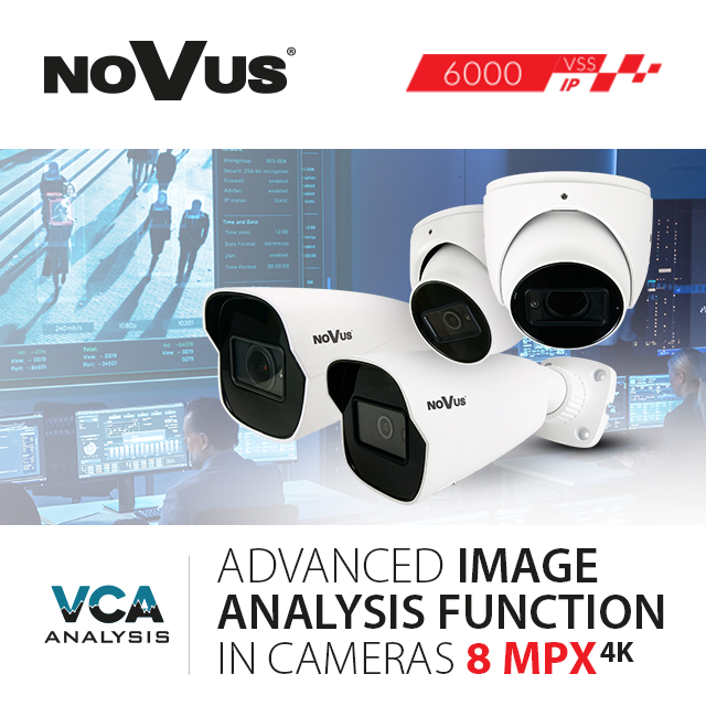 8 MPX IP cameras