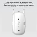 SMILE ROBO CURTAIN 1U  WiFi Малък робот за единични завеси с тегло до 5 кг, съвместим с Tuya, Smart Life