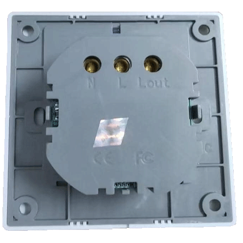 Енергоспестяващ модул работещ с Mifare карти 5-10секунди време на забавяне; 30А, бял