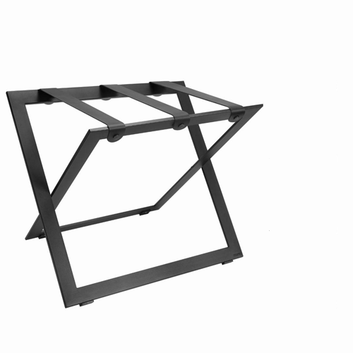COMPACT M TS Steel foldable luggage rack with textile straps