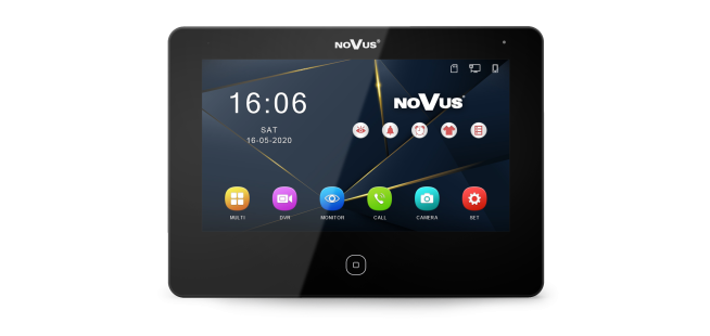 7" LCD монитор за видеодомофон, двупроводна видеодомофонна система