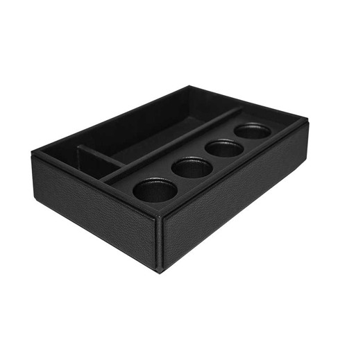 HIGHLAND luxury organizer for coffee capsules and tea made of eco leather