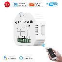 TURTLE_BASIC_RF WiFi+RF електрически превключвател с едно реле, 220V, Tuya