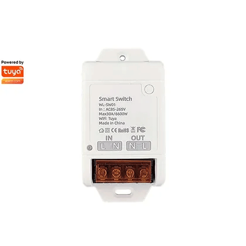 SMILE W30A WiFi електрически превключвател с едно реле, Max 30A 220V