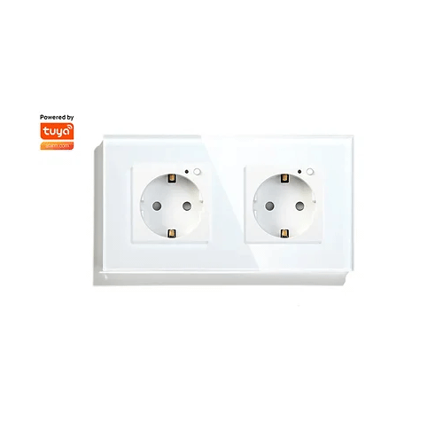 [460000067] SMILE_SOCKET2 WiFi double smart socket for built-in type Shuko