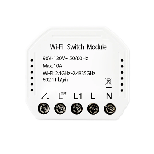[460000051] SMILE MINI WiFi модул за осветление, смарт реле за осветление Tuya, Smart Life
